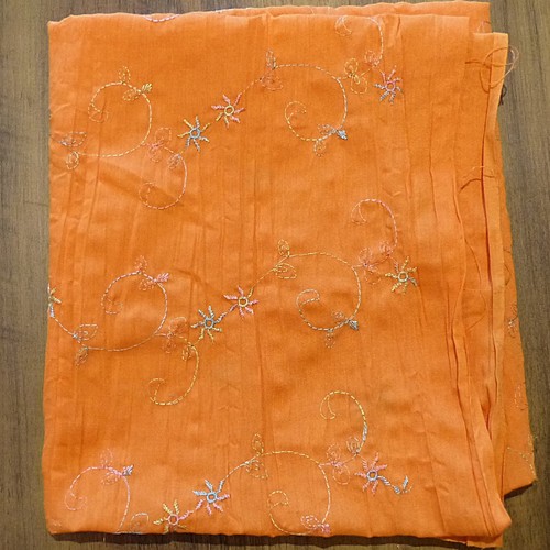 Mtr cm orange floral - x,