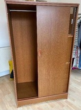 Antique compact wardrobe probably Schreiber.