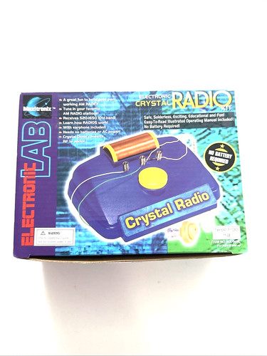 Electronic crystal radio - crystal,