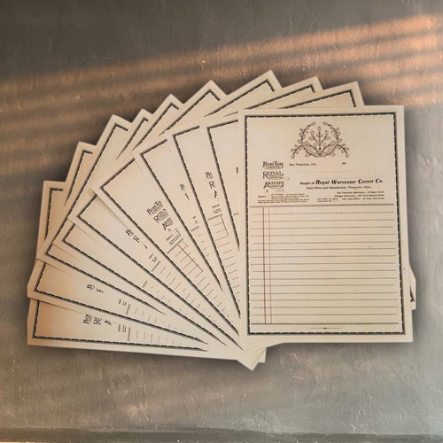 Note vintage ephemera - note,