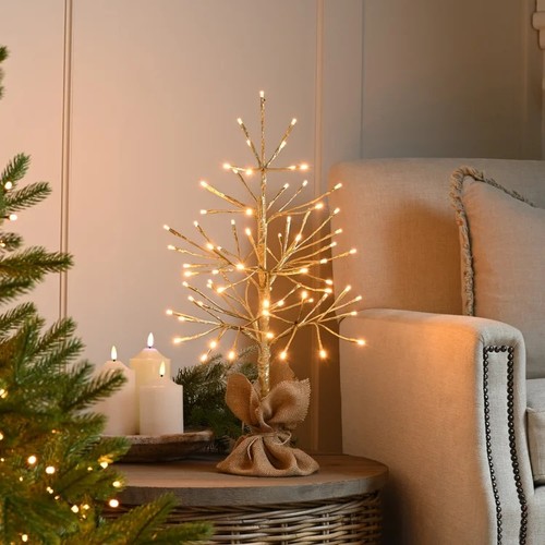 Festive champagne twig - festive,