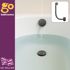 Gunmetal Overflow Bath Filler