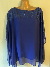 Stunning Poncho Blouse - Size