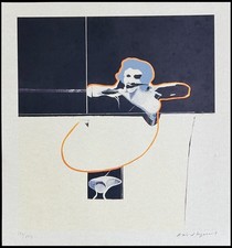 David Lynch Lithograph' Head