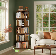 Rotating Bookshelf Tower 5