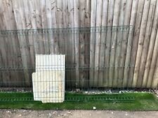 V-Mesh fence panel 1.5m two bolt down posts 