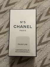 Vintage CHANEL No 5  No5 Pure Parfum Vaporiser Rechargeable 15ml Rare 70s Boxed