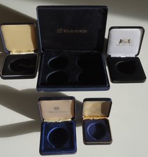 5 x Empty Coin Cases for Crown Coins 44mm