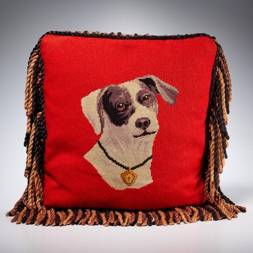 Vtg black red jack - jack, russell