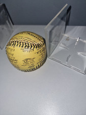 signed baseball ball