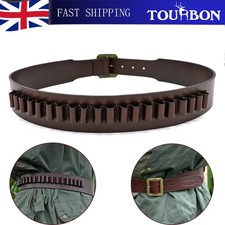 TOURBON Leather Cartridge Belt