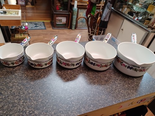 Set sauce pan porcelaine - sauce,