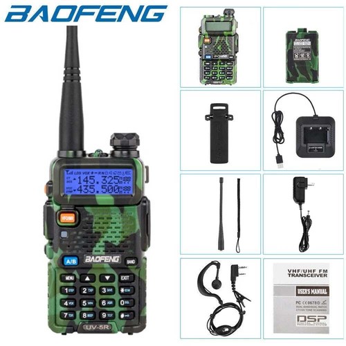 Walkie talkie 5r dual - talkie, uv/ar-5r