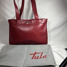 Tula Red Soft Leather Shoulder