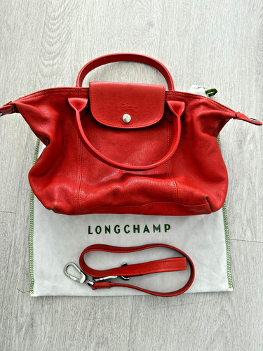 Longchamp pliage leather - longchamp,