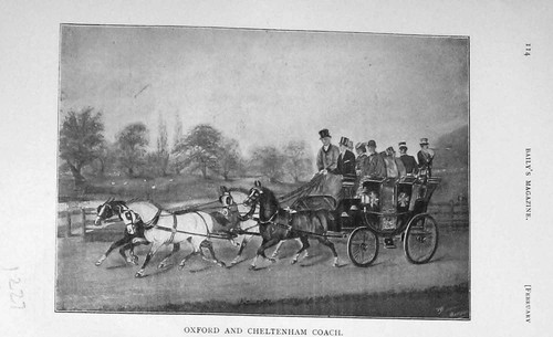 Old antique print 1906 oxford - antique,