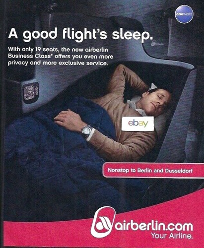 Air berlin good nights sleep - good,