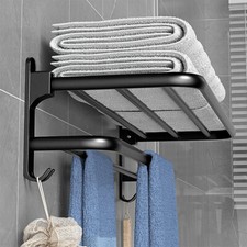 Double Towel Rack Wall Mounted