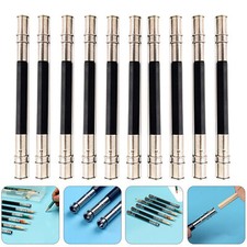1/5/10Pcs Pencil Dual Head Extender Plastic Adjustable Lengthener Holder Tool