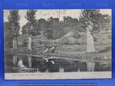 River Stour Mill Stream and Keep. CLARE, Suffolk. Long Melford RSO postmark