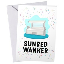 Funny & Rude SUNBED W*NKER