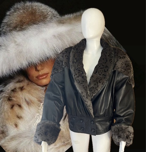 80s carole little leather - 80s,