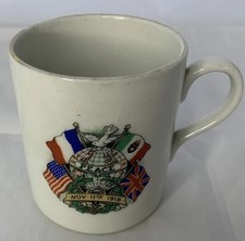 WWI Royal Doulton Peace Mug 1914-1919 Ceramic Cup Commemorative Militaria