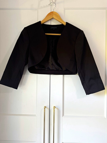 Debut black cropped - black,