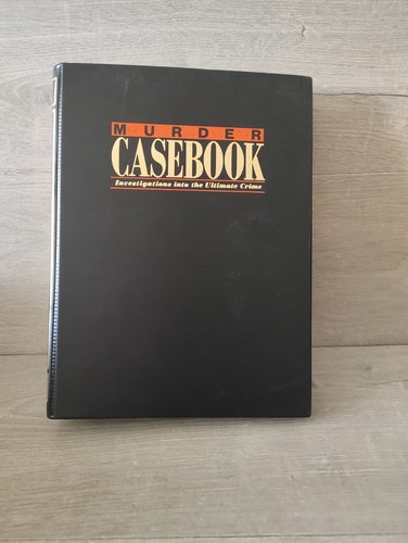 Murder casebook volume - casebook,