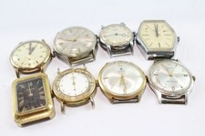 Vintage Mechanical Watch Heads Oris Waltham SPARES/REPAIRS x 8
