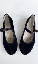 Black velvet mary jane - black,