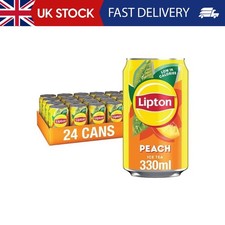 Lipton Peach Ice Tea Can 330