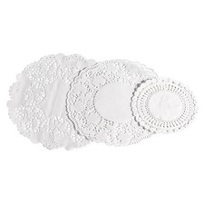 30 Pieces White Round Paper