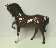 Royal Doulton Prancing Horse -   Brown Gloss  # DA51  V.G.C - L 19cms