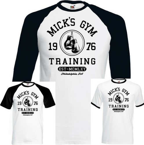 Mick gym rocky shirt mens - mick's,