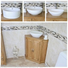 Bathroom Vanity Unit Oak