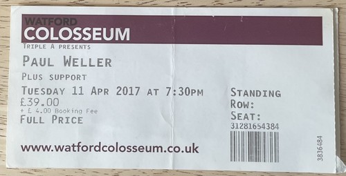 Paul weller 2017 tour - paul,