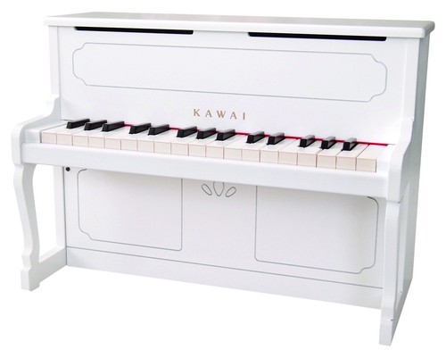 Kawai uplight piano white - kawai,