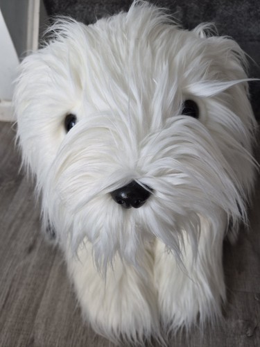 Large dulux soft toy - soft, dog