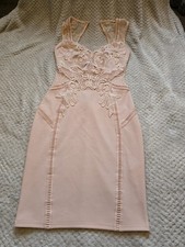 Lipsy Baby Pink Fitted Dress