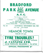 Bradford Park Avenue V Heanor