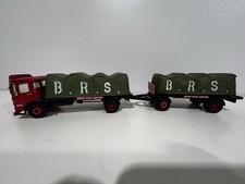 Corgi Road Transport AEC Flatbed Truck And Trailer BRS 97895 Scale 1.50 ￼￼￼￼