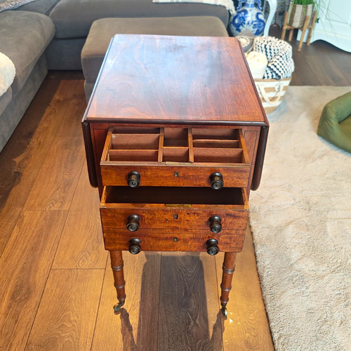 Antique c1830 regency mahogany - antique,