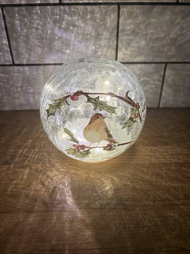 Light crackle glass - crackle, globe