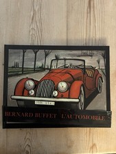 Bernard Buffet L’Automobile Hardcover Book. French Edition