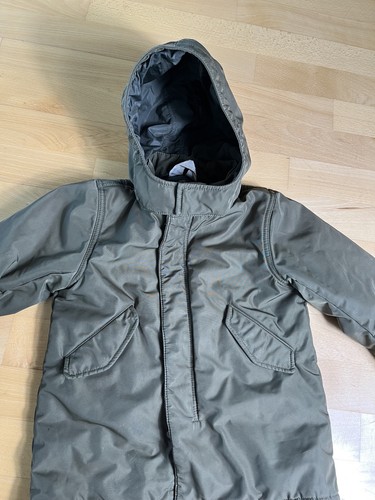 Kids khaki green arket - khaki, jacket