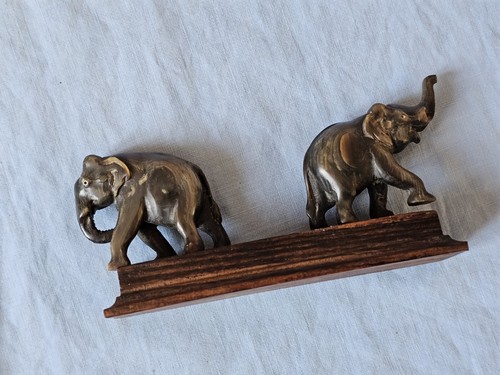 Pair vintage antique miniature - vintage,