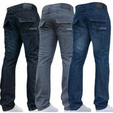 New Crosshatch Panel Jeans