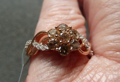 4ct champagne white - 3/4ct, &