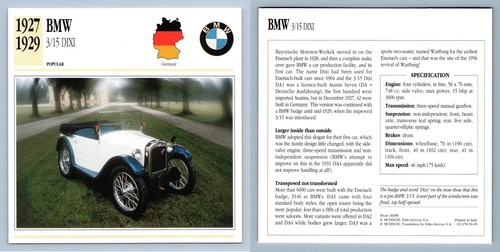 Bmw dixi 1927 - -,